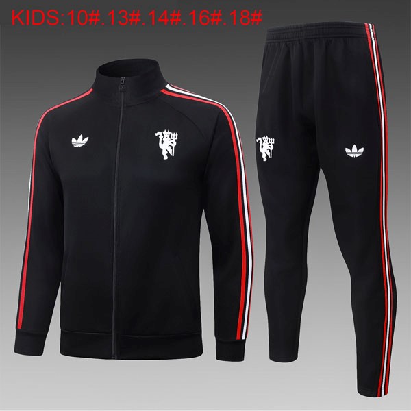 Ninos Chandal Manchester United 2026-2027 Negro 2